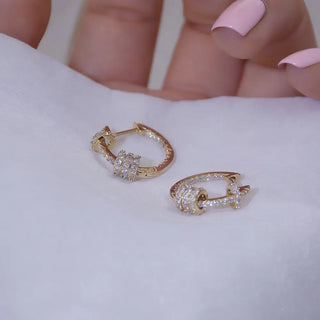 Calixta Sparkle Diamond Earrings