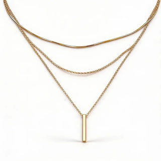 Elara Layered Necklace - Onyxelle