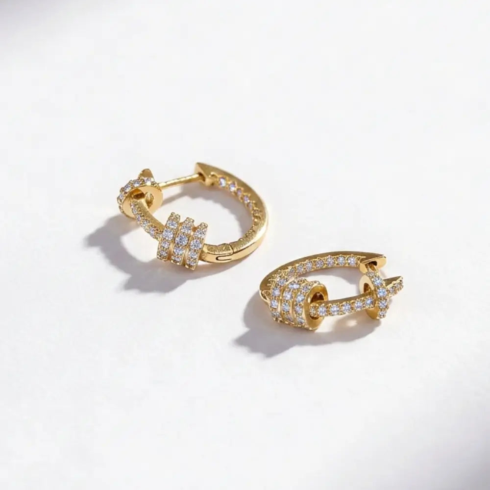 Calixta Sparkle Diamond Earrings
