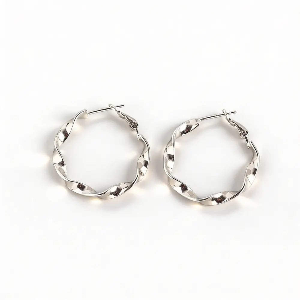 Calina Handmade Hoop Earrings