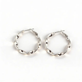 Calina Handmade Hoop Earrings
