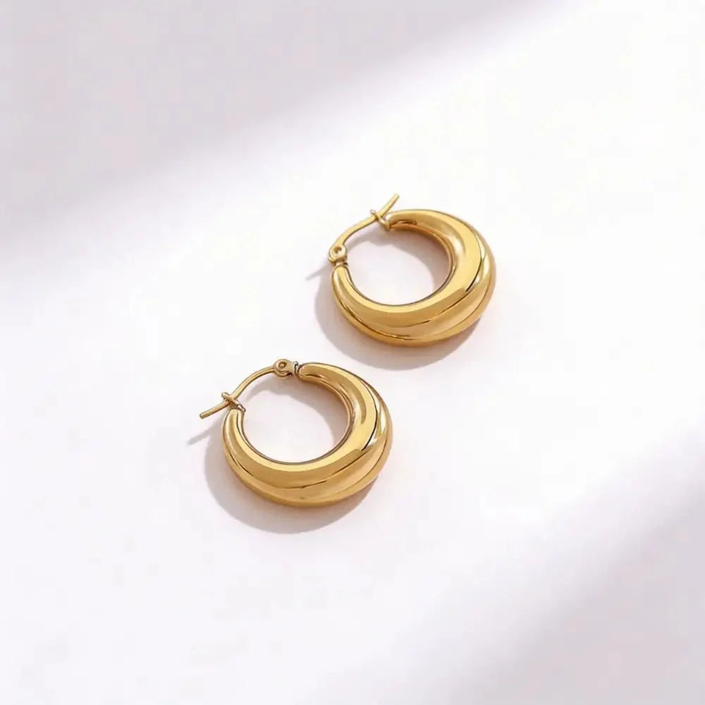 Kaelra Hoop Earrings - Detail