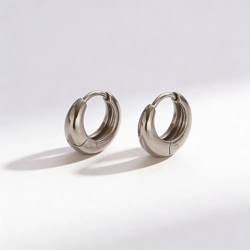 Aurelia Curved Minimalist Earrings
