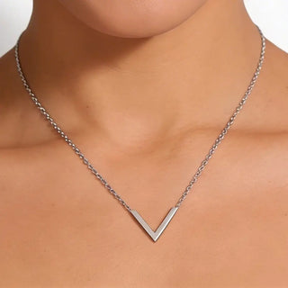 Selene V Pendant Necklace
