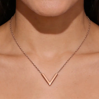 Selene V Pendant Necklace