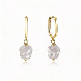 Alméra Pearl Drop - Gold